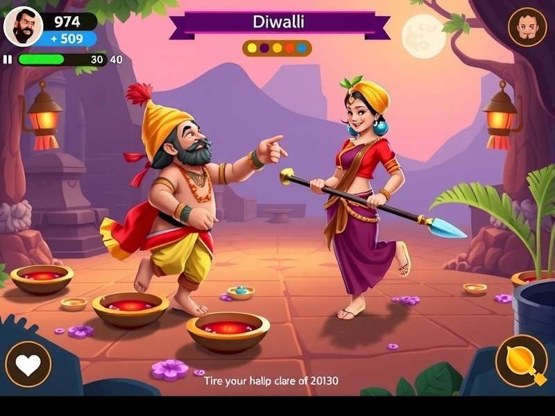 Nutty Nirvana Quest Gameplay Screenshot